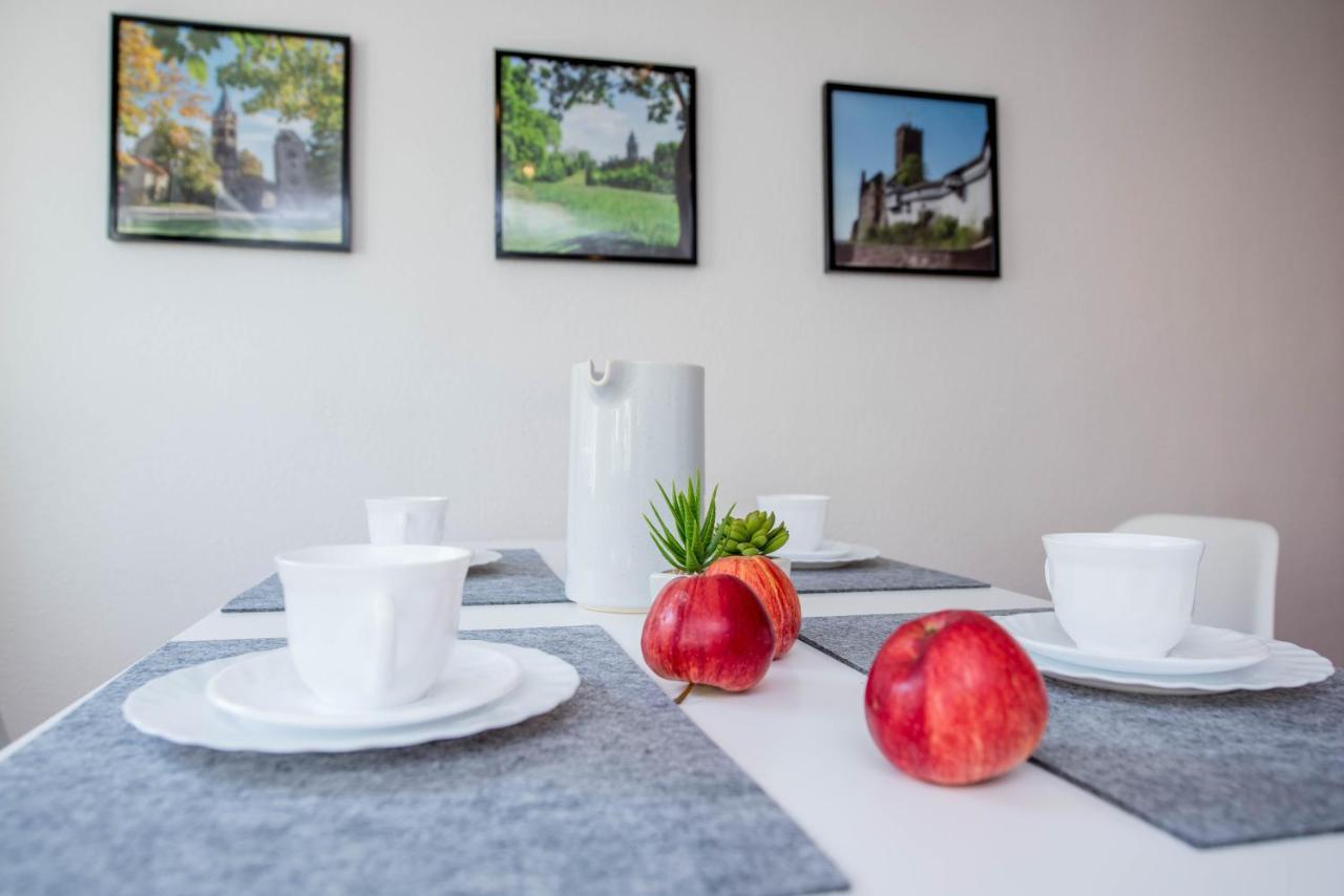 Stilvolle Ferienwohnung Am Historischen Nikolaitor Eisenach Eksteriør billede