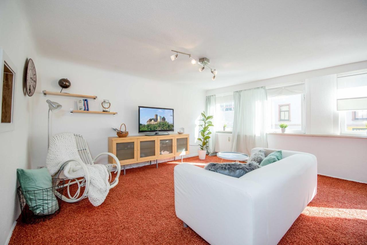 Stilvolle Ferienwohnung Am Historischen Nikolaitor Eisenach Eksteriør billede